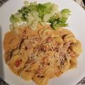 Leelumae's cooksnap of when they made Tortellini al Forni.