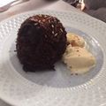 El cooksnap de Marián Gz cuando hizo Bizcocho de chocolate con helado de vainilla.