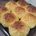 Cooksnap dari Stephanie Wijaya untuk resep Polo Bao Roti Nanas / Pineapple Bun / Melon pan / Melonpan/ Boluo you 菠蘿包