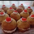 El cooksnap de Makarena Anastasia cuando hizo Borrachitos o Babá al Ron (Rhum).