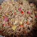 El cooksnap de Alex A.C cuando hizo Arroz chaufa en casa.