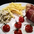 K. Bernadett Cooksnap-ja, amikor elkészítette a(z) Baconbe tekert sajtos pulykamell receptet.