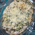 El cooksnap de Laura Guzman cuando hizo Filet de merluza al horno con papas y crema al roquefort.