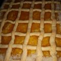El cooksnap de Dámaris Ester cuando hizo Pasta frola dulce de "membrillo - coco" y/o "dulce de leche - chips de chocolate".