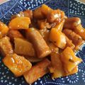 El cooksnap de Carlos Muñiz A Iglesias cuando hizo Patatas con salchichas Frankfurt.