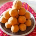 आशा मानोजी's cooksnap of when they made बेसन लाडू (Besan Ladoo Recipe In Marathi).