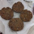 El cooksnap de mjuliacamio cuando hizo Hamburguesas de Lentejas.