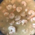 El cooksnap de Scarlett Arias cuando hizo Camarones al ajillo.