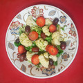 El cooksnap de Salma cuando hizo Ensalada de coliflor con vinagreta de hierbabuena y naranja.