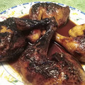 El cooksnap de DelicIANNcook cuando hizo Pollo al horno con soja y miel y timbal de verduras varias.