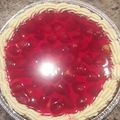 El cooksnap de Maria Angeles Poblete Morales cuando hizo Tarta 🍰 de frutillas 🍓 reducida en calorías ❤ light.