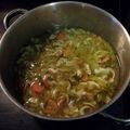 Bill Duffy's cooksnap of when they made Chicken Noodle Soup.