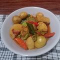 Cooksnap dari Dapoer Mama Anna Rohana untuk resep Sambal Goreng Telur Puyuh - Kentang, tanpa santan