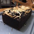 Cooksnap dari Zigie untuk resep Vegan / Vegetarian Fudge Brownie (bebas telur & produk susu)