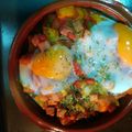 El cooksnap de Faika cuando hizo Huevos a la flamenca.