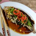 Cooksnap dari Noni Sukmawati untuk resep Siakap Stim Chinese Style a.k.a Ikan Kukus Ala Hongkong