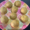 BhuviKannan @ BK Vlogs 's cooksnap of when they made 🌕🌕பாசிப் பருப்பு லட்டு🌕🌕 (Paasi paruppu laddo recipe in tamil).