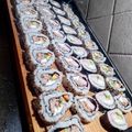 El cooksnap de Daiana Ibañez cuando hizo Sushi.