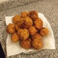 El cooksnap de Rebeca Lunar cuando hizo Croquetas de arroz.