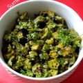 Sumedha Joshi's cooksnap of when they made भेंडीची भाजी (bhendi chi bhaji recipe in marathi).