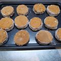 El cooksnap de Patricia Moyes cuando hizo 🥳 Receta N° 100 - Alfajor de harina integral y cacao + dulce de.