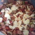 El cooksnap de Vianey Ástartöfrar cuando hizo Champiñones con jamón a la mexicana.