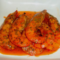 El cooksnap de carme castillo cuando hizo Gambas al cava.