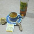 El cooksnap de Lady Marmalade cuando hizo Té jengibre, manzanilla, limón y miel.