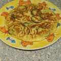 El cooksnap de Gerardo cuando hizo Tortilla de calabacín.