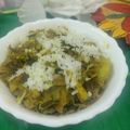 ÝTumpa Bose's cooksnap of when they made নারকেল দিয়ে মোচার ঘন্ট (narkel diye mochar ghonto recipe in Bengali).