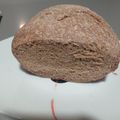 El cooksnap de Alba cuando hizo Pan integral en panificadora Moulinex Pain Doré.