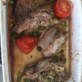 El cooksnap de Cisca cuando hizo Conejo asado con verduras a mi estilo.