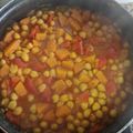 El cooksnap de Amparo López Gil cuando hizo Garbanzos con calabaza.