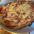El cooksnap de Fabian Corrales Vindas cuando hizo Pizza Keto (Base de Coliflor).