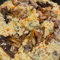 Cooksnap-ul lui Ana Maria Buşu atunci când a preparat Pilaf de orez cu legume și pui.