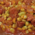 El cooksnap de Eduardo Gutiérrez cuando hizo Habas estofadas.