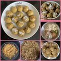 Alka Bhandari's cooksnap of when they made Panjeeri laddu.