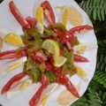 صورة من 🍓🇩🇿Sweet Fresa🍓، شاركها بعد تجربة وصفة سلطة فلفل مشوي بالطماطم والبيض