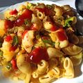 Madhvi Dwivedi का कुकस्नैप जब उन्होंने वेज मैकरॉनी (veg macaroni recipe in Hindi) बनाया था।
