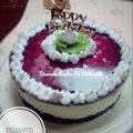 Cooksnap dari Ranti untuk resep Blueberry cheesecake (no baked)