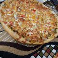 کوک اسنپ بانو بعد از امتحان کردن پیتزا مرغ با خمیر خانگی 🍕.