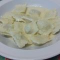 El cooksnap de villavicencio11 cuando hizo Ravioles con Salsa Alfredo.