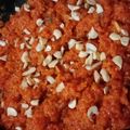 Loba Fatima's cooksnap of when they made Gajar Ka Halwa.
