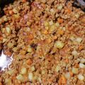 El cooksnap de Lucrecia Mata cuando hizo Picadillo de soya.