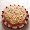 Fehérné Polak Nikolett Cooksnap-ja, amikor elkészítette a(z) Egyszerű kávés, málnás süti receptet.