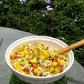 El cooksnap de FannySE cuando hizo Ceviche de plátano macho pero verde. Platillo frío.