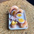 Cooksnap MinSha semasa beliau membuat Sambal Tumis Sotong Sumbat Telur.