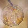 El cooksnap de Kareli Ferrer cuando hizo Locro criollo (desgrasado).