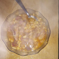 El cooksnap de Kareli Ferrer cuando hizo Locro criollo (desgrasado).