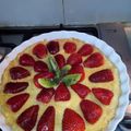 El cooksnap de Maria Gomez cuando hizo Tarta de frutillas y crema pastelera.